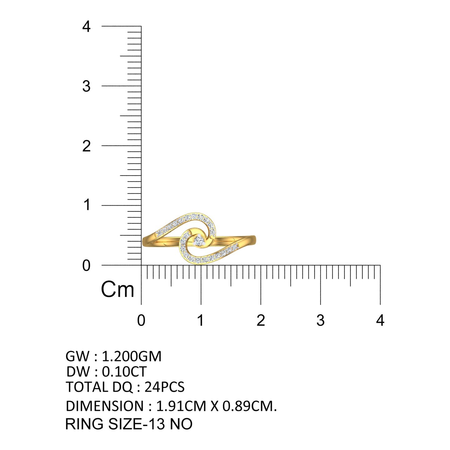 Eternal Spiral Ring