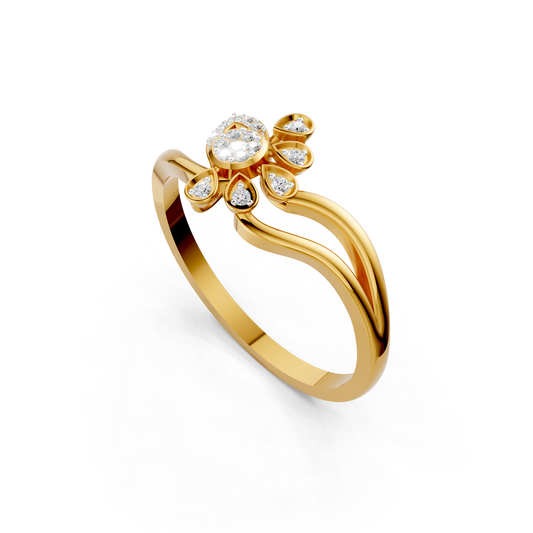 Aurora Bloom Diamond Ring