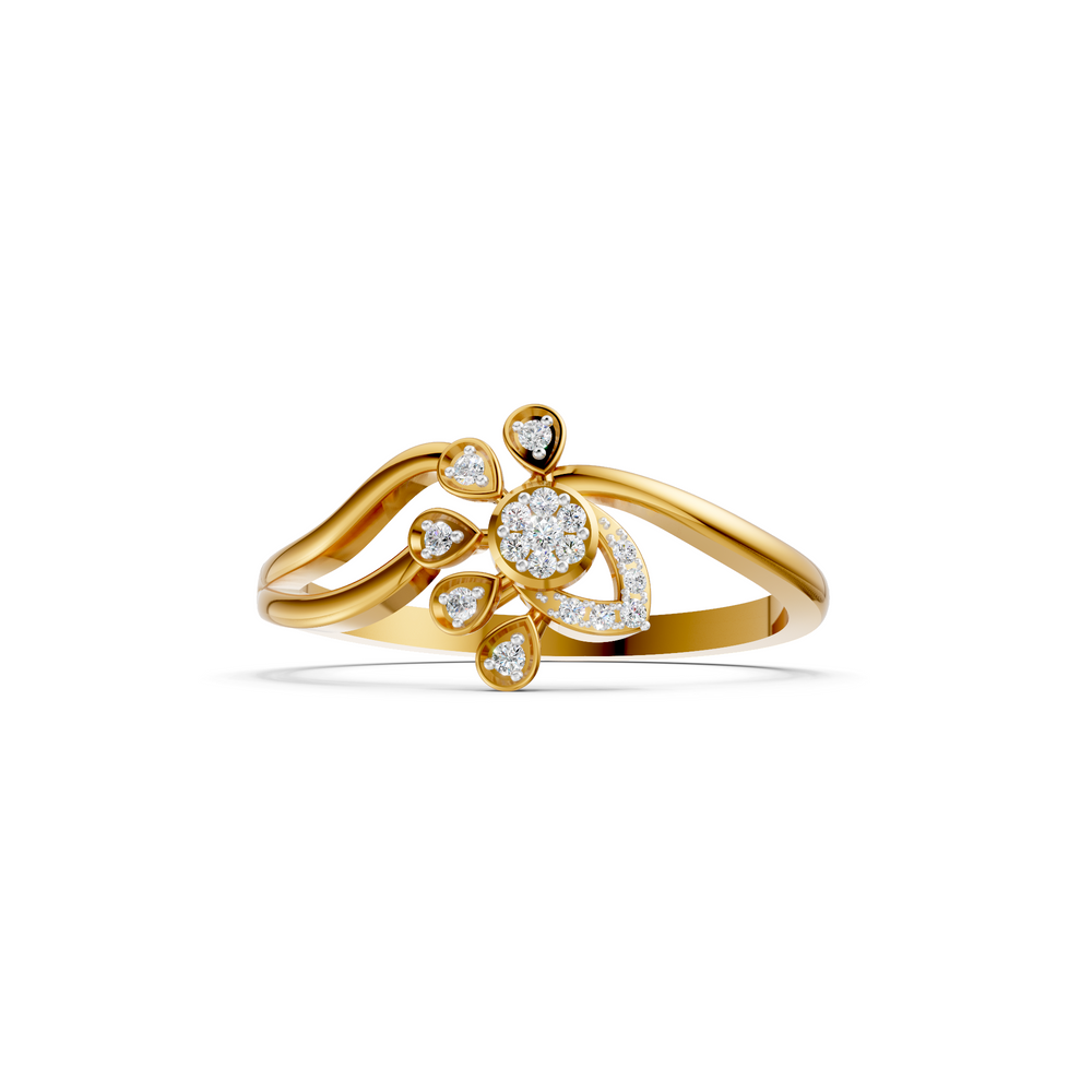 Aurora Bloom Diamond Ring
