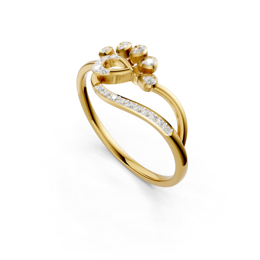 Royal Bloom Diamond Ring