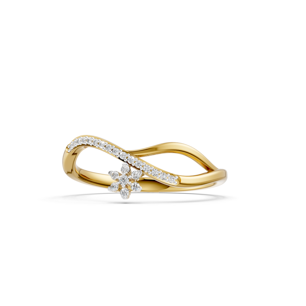 Stellar Bloom Diamond Ring