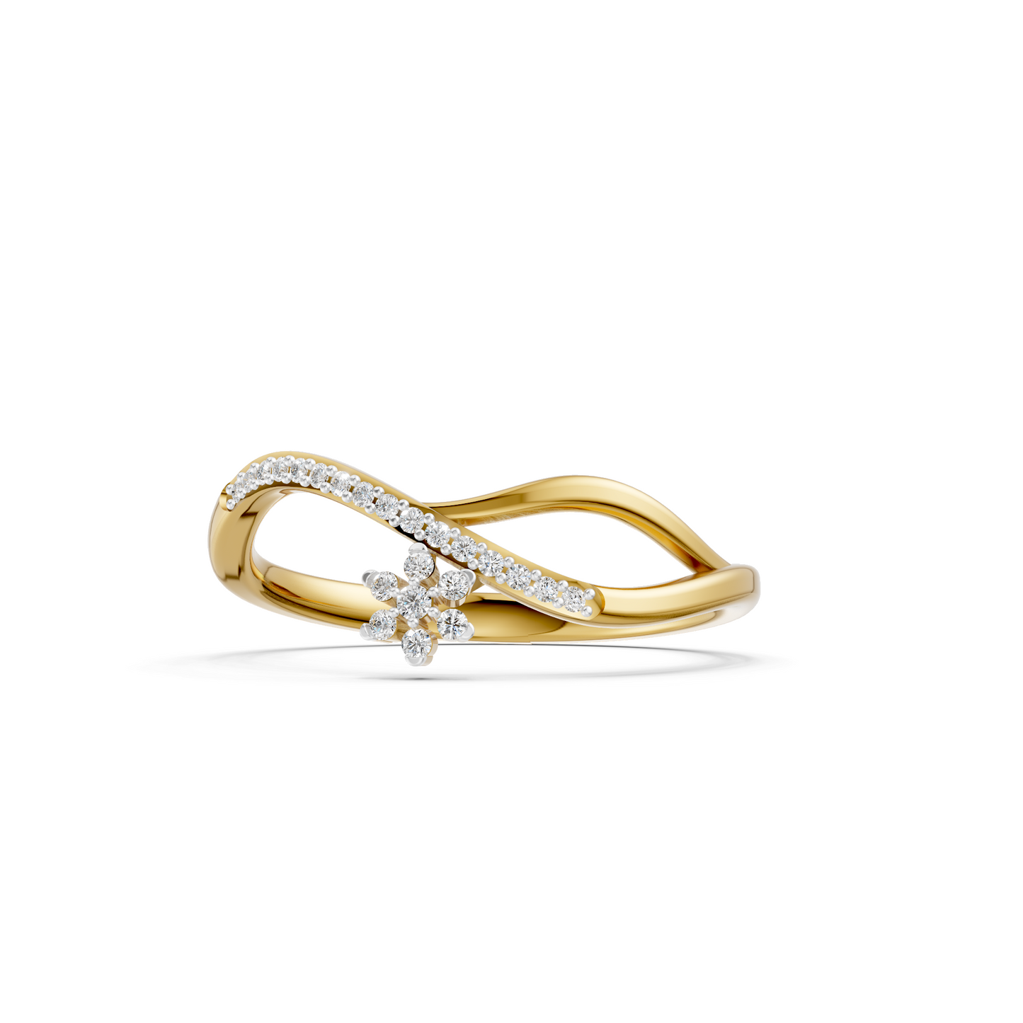 Stellar Bloom Diamond Ring