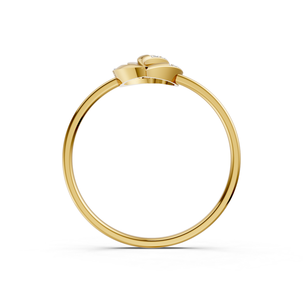 Radiant Petal Diamond Ring