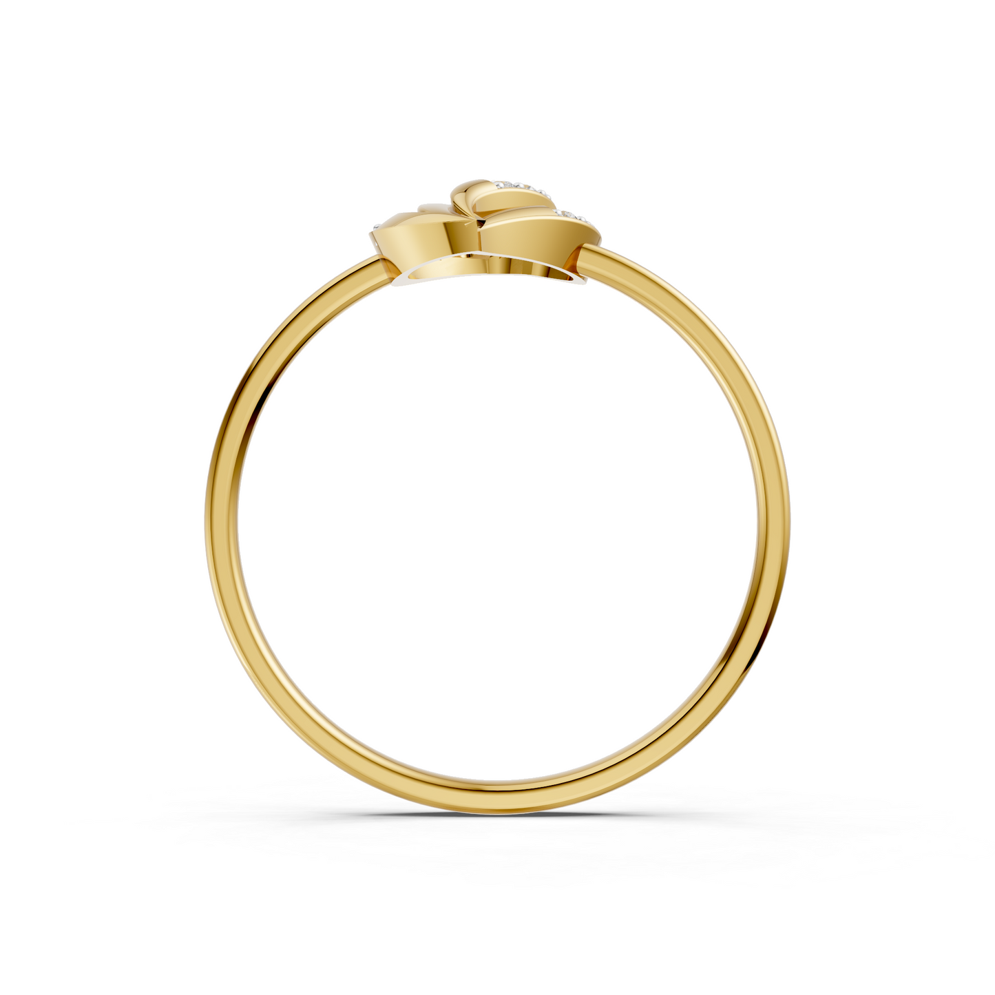 Radiant Petal Diamond Ring