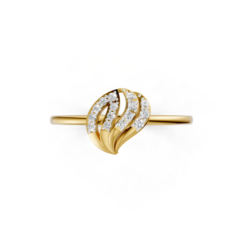 Radiant Petal Diamond Ring