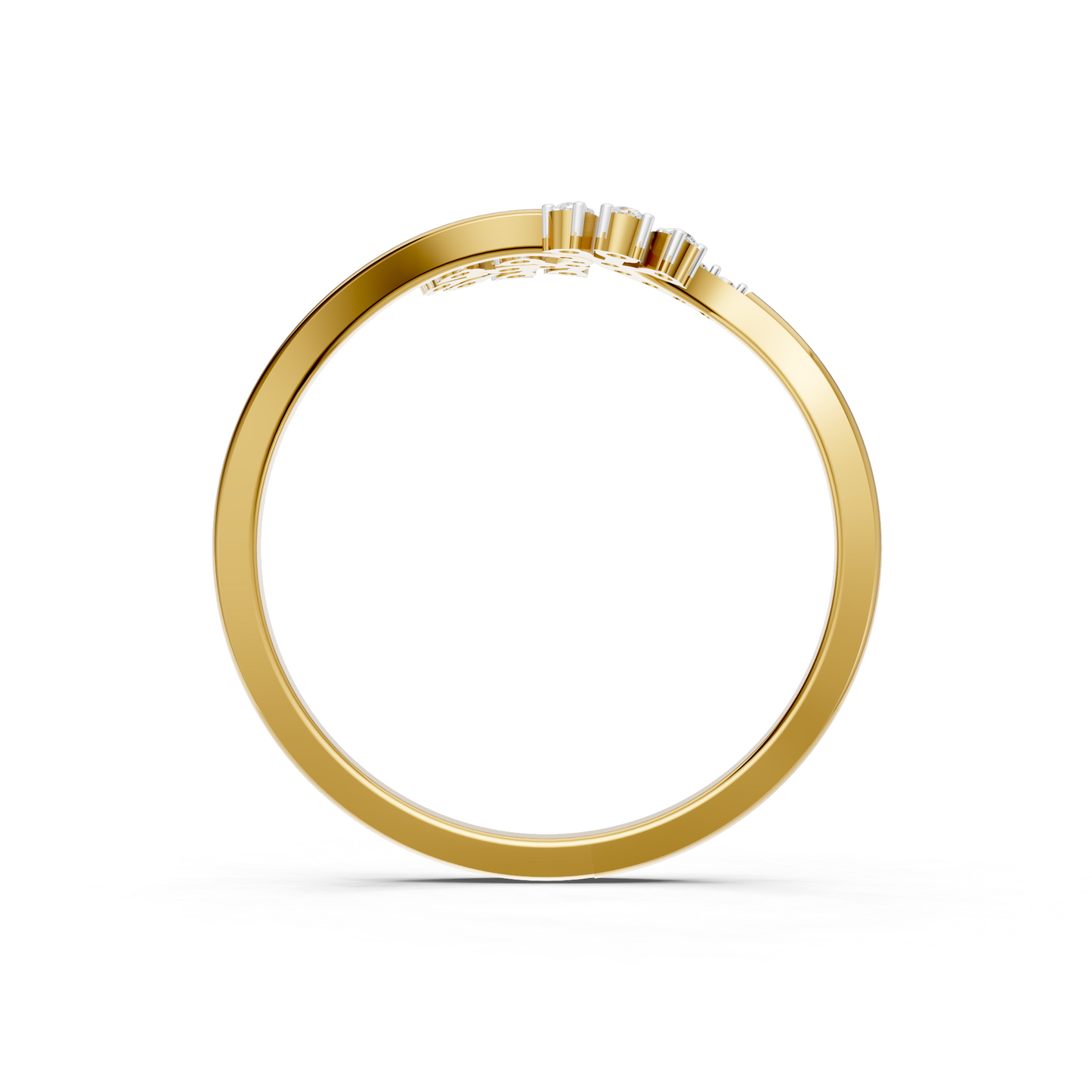Blossom Cascade Diamond Ring