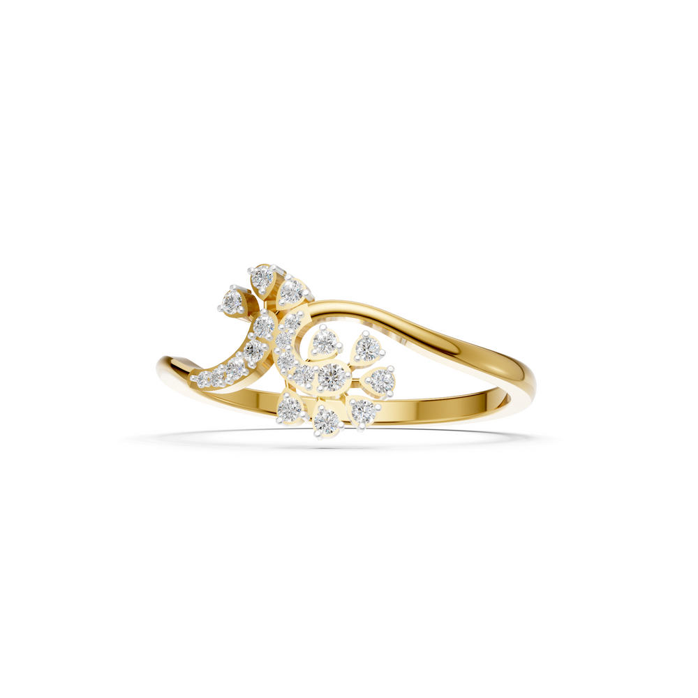 Blossom Cascade Diamond Ring