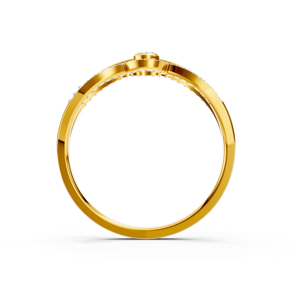 Infinity Blossom Diamond Ring