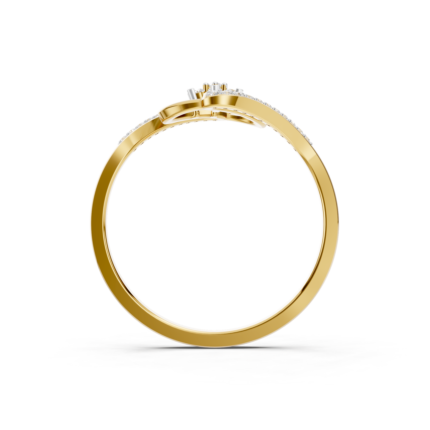 Infinity Bloom Diamond Ring