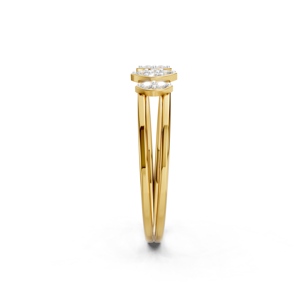 Marquise Trio Diamond Ring