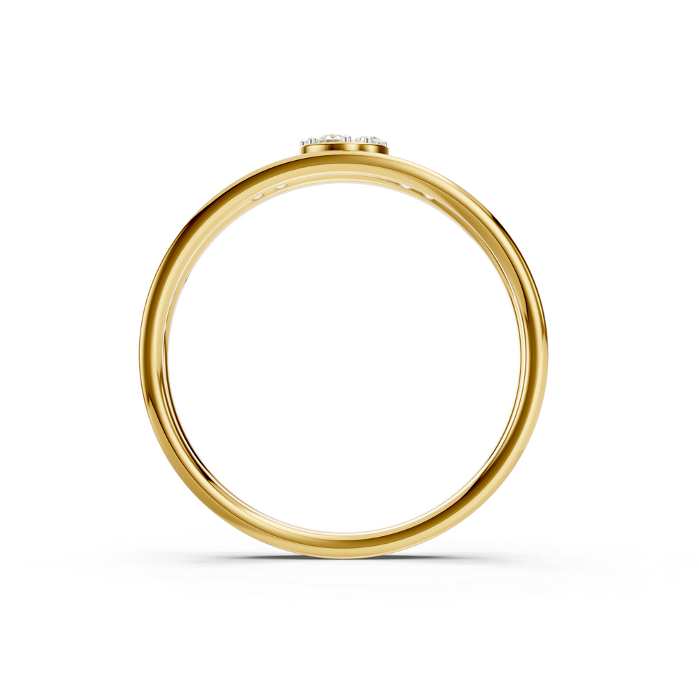 Celeste Halo Diamond Ring