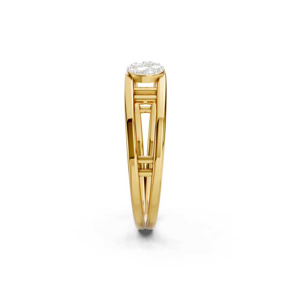 Celeste Halo Diamond Ring