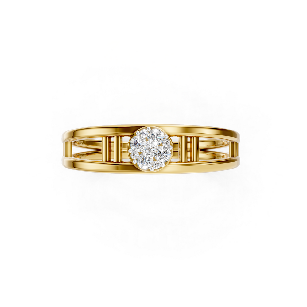Celeste Halo Diamond Ring