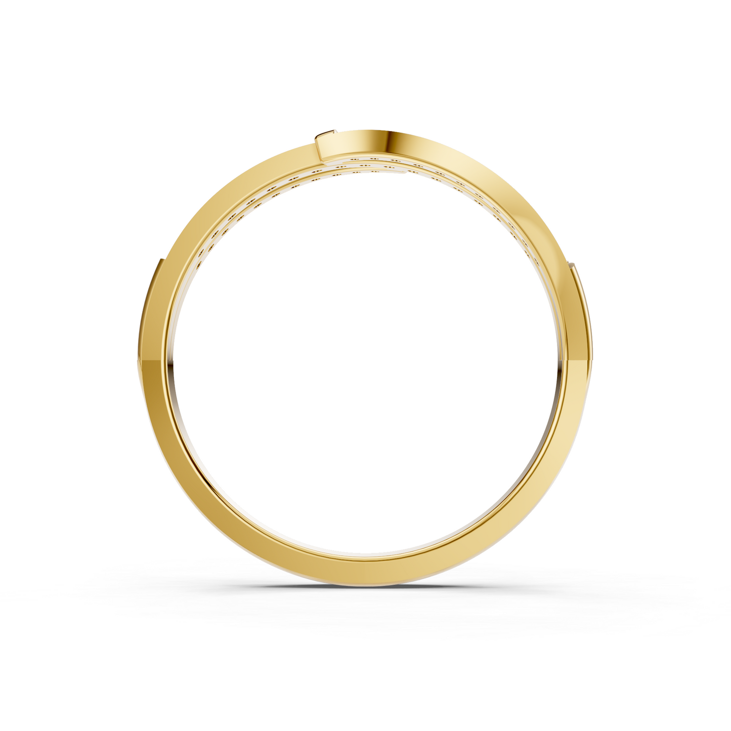 Diamond Criss Cross Wrap Ring