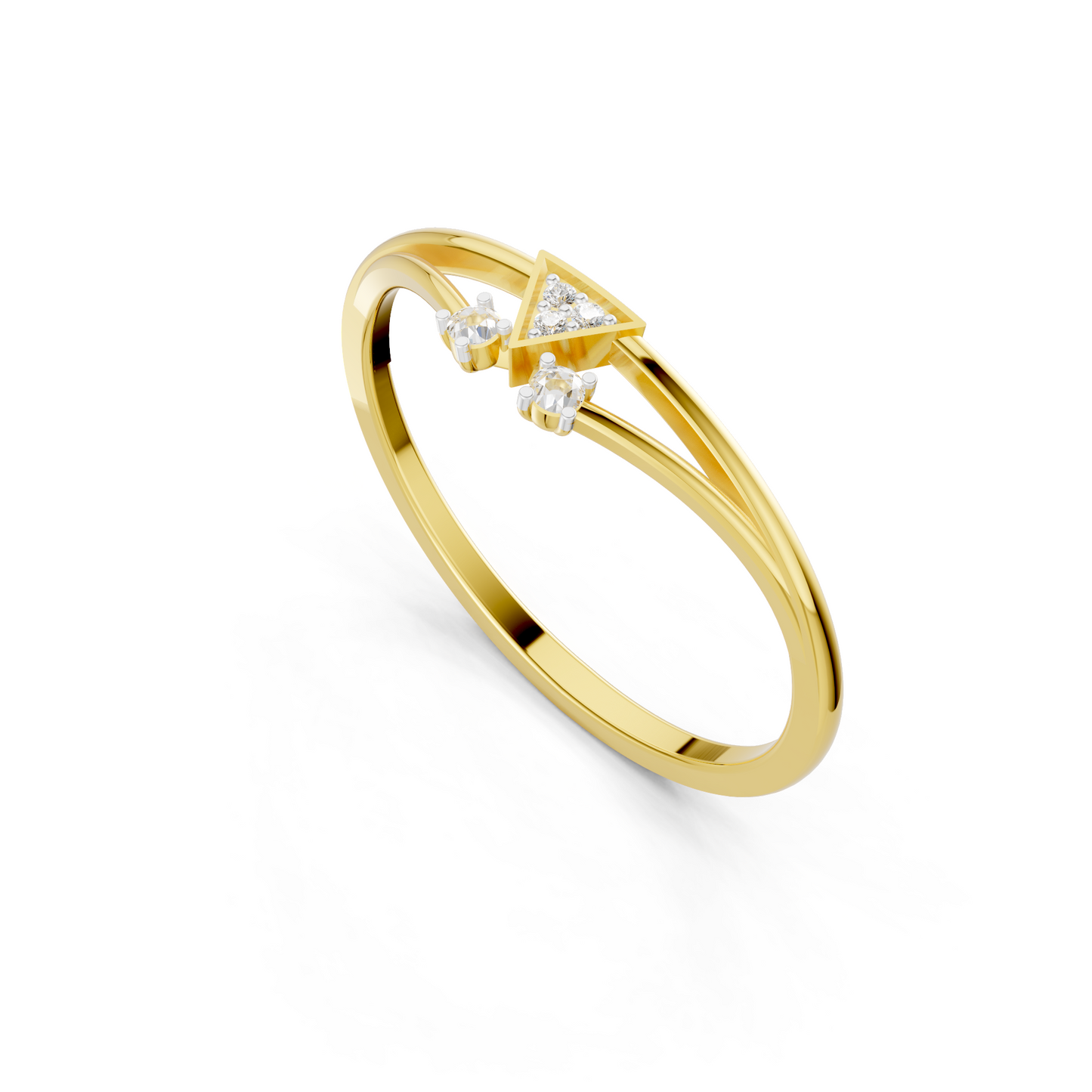 Trinity Spark Diamond Ring