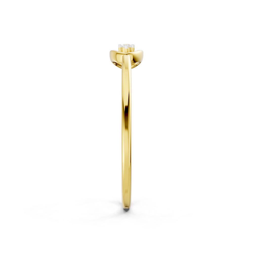 Trio Orbit Diamond Ring