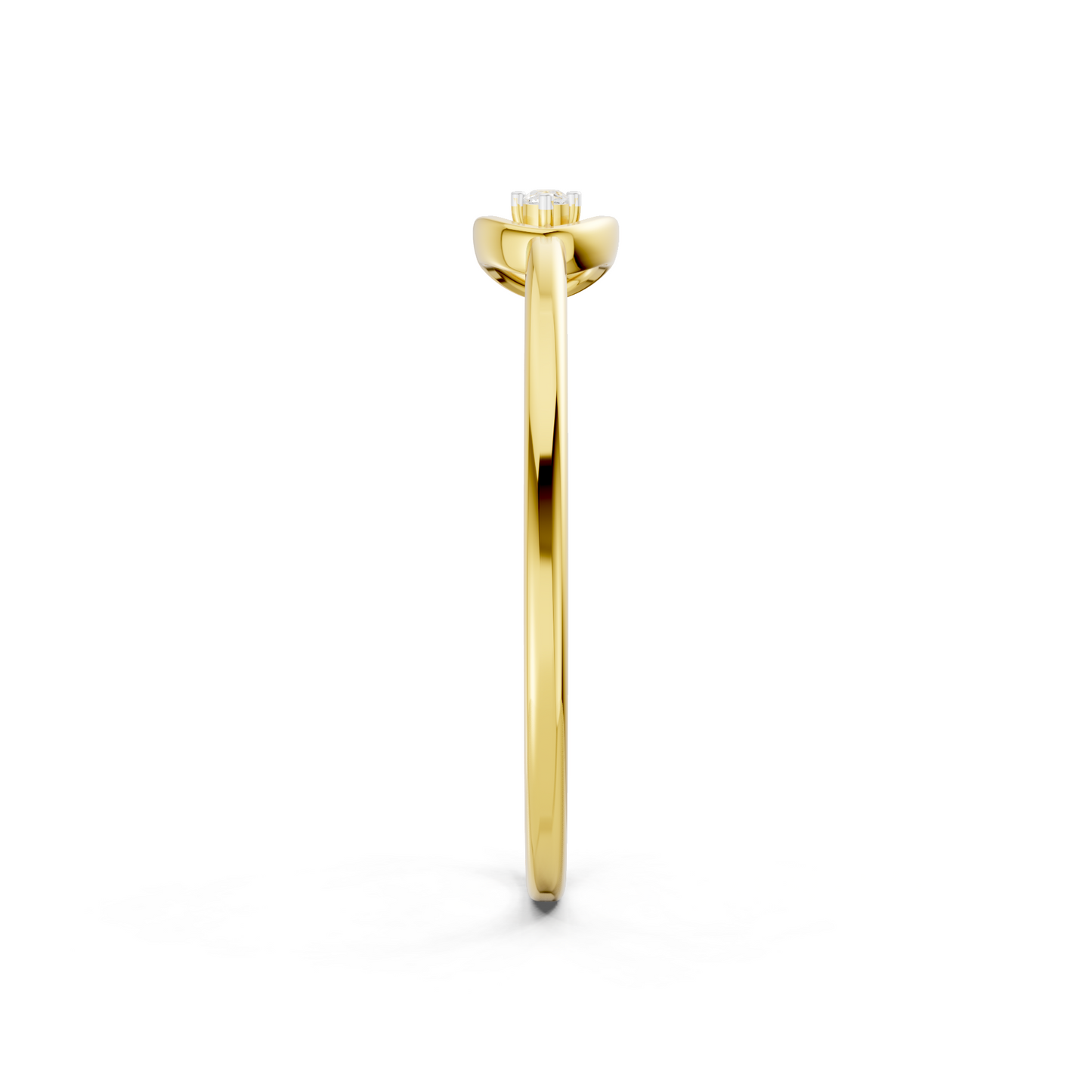 Trio Orbit Diamond Ring