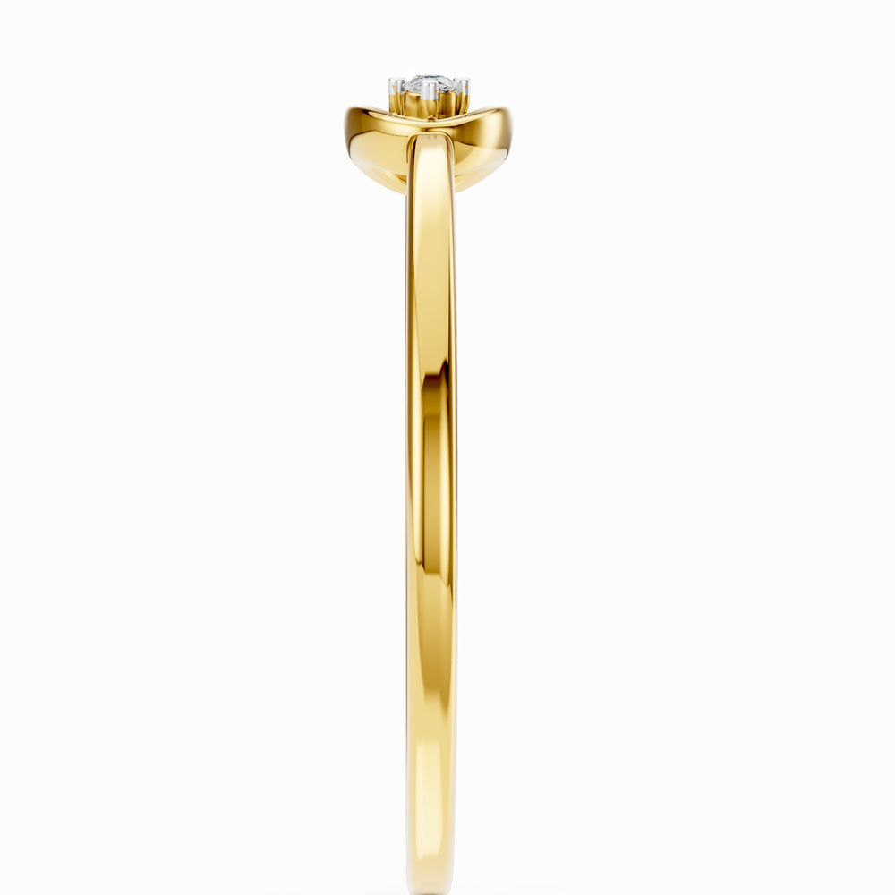 Trio Orbit Diamond Ring