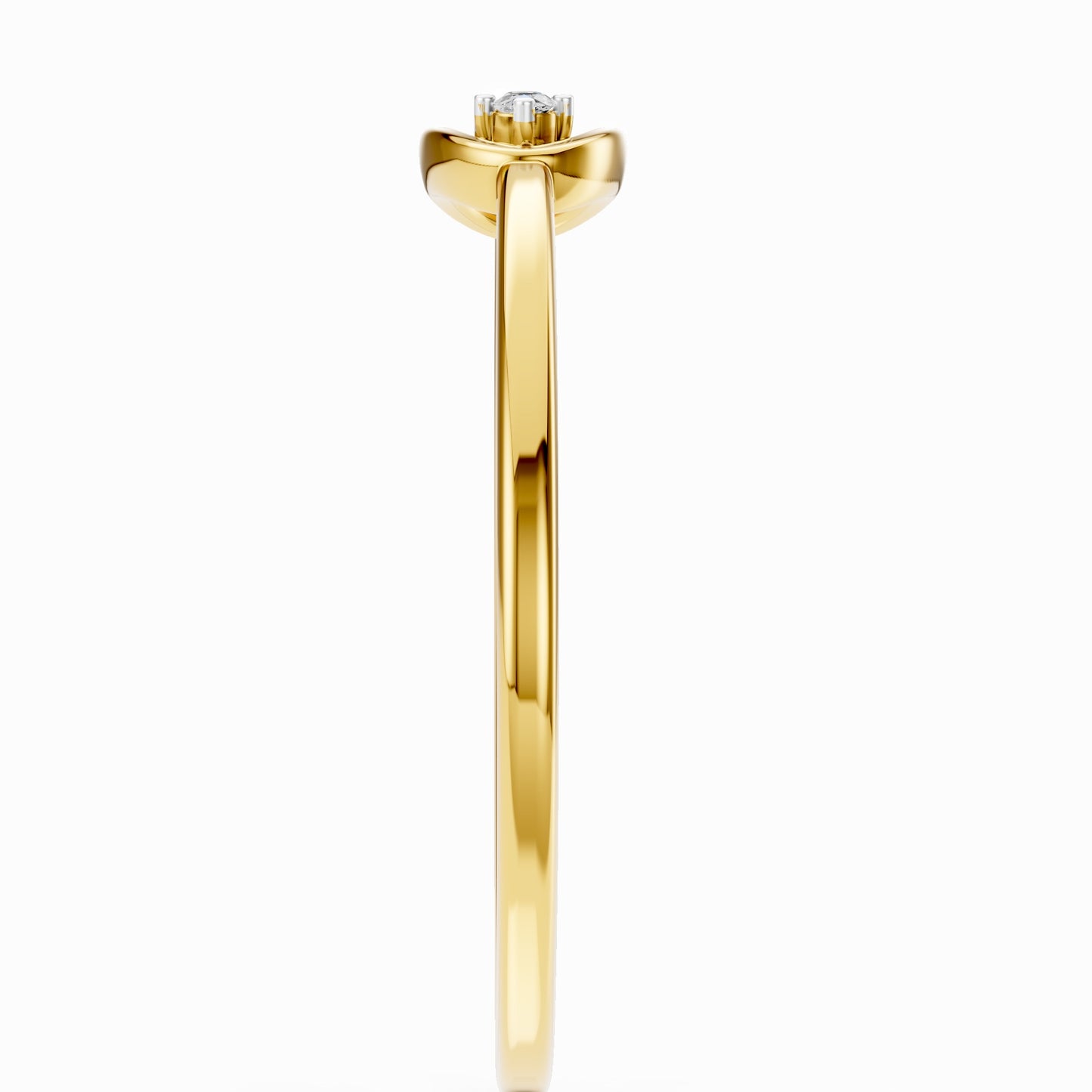 Trio Orbit Diamond Ring