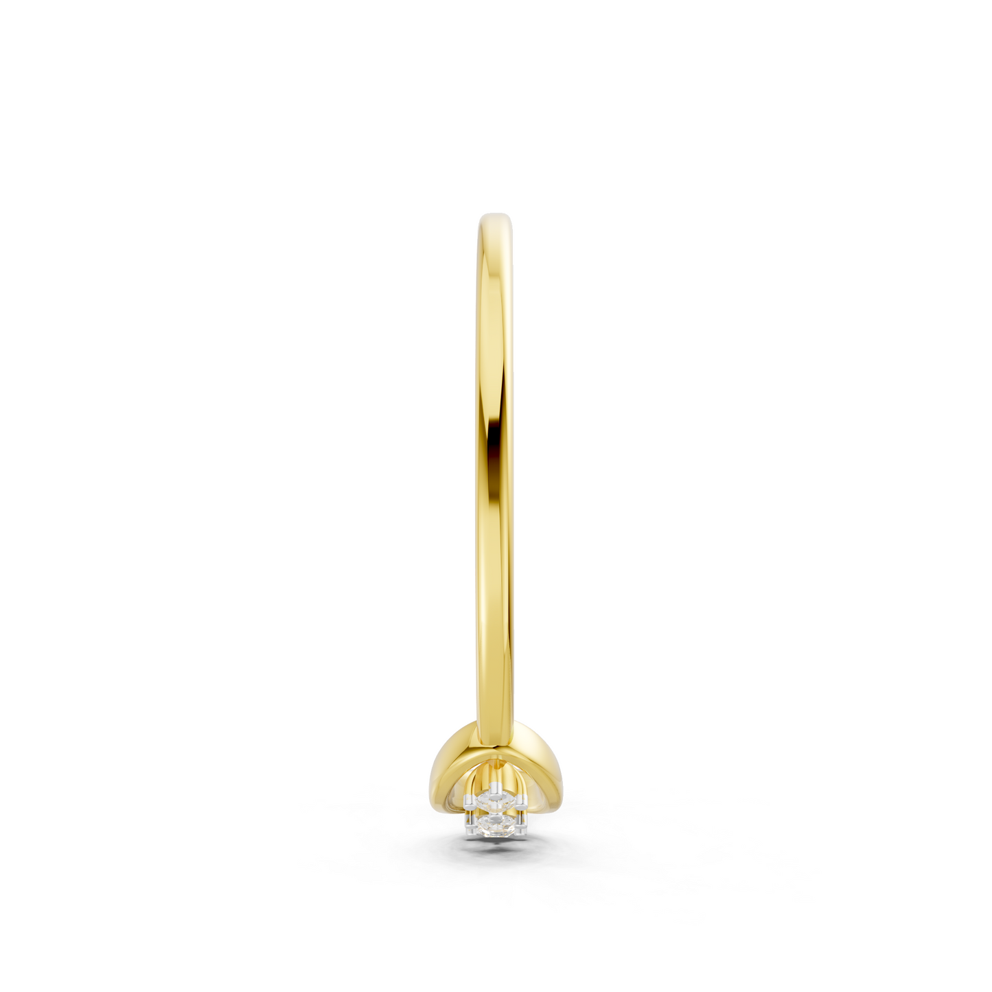 Trio Orbit Diamond Ring