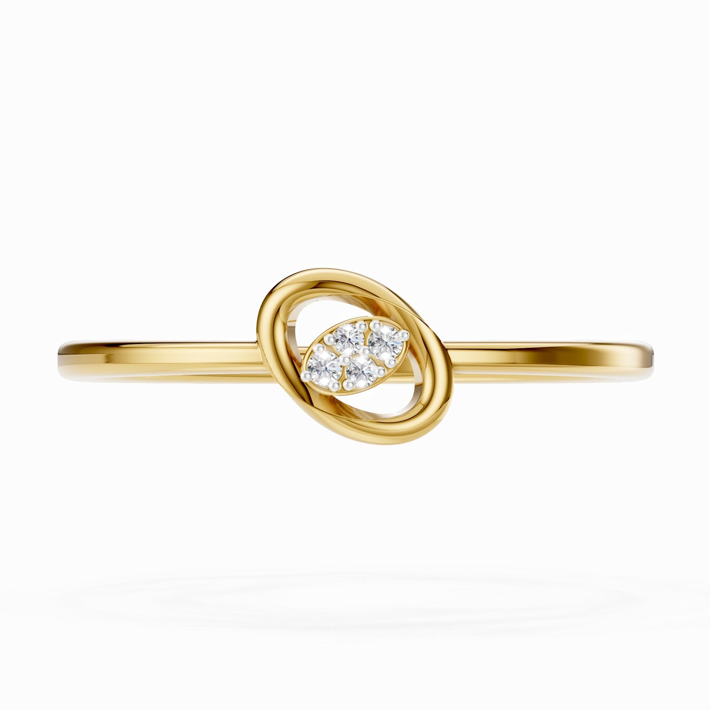 Infinity Bloom Diamond Ring
