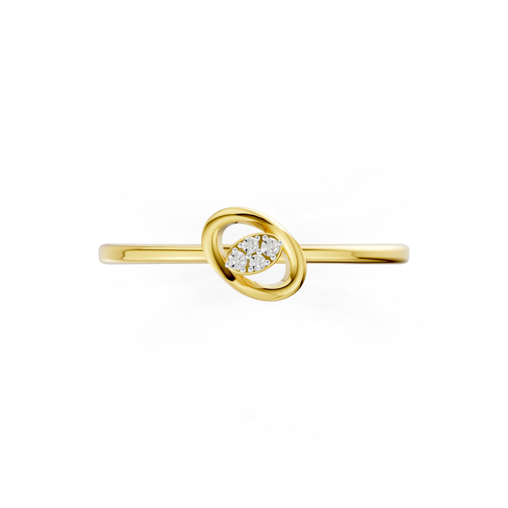 Infinity Bloom Diamond Ring