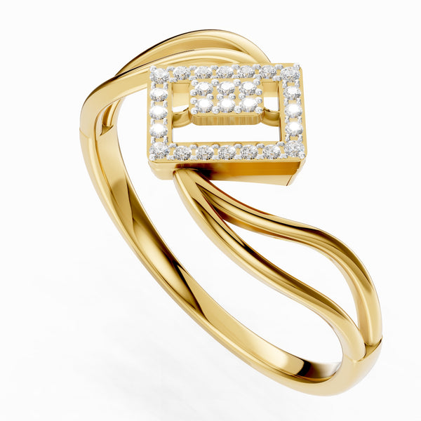 Royal Rhombus Diamond Ring