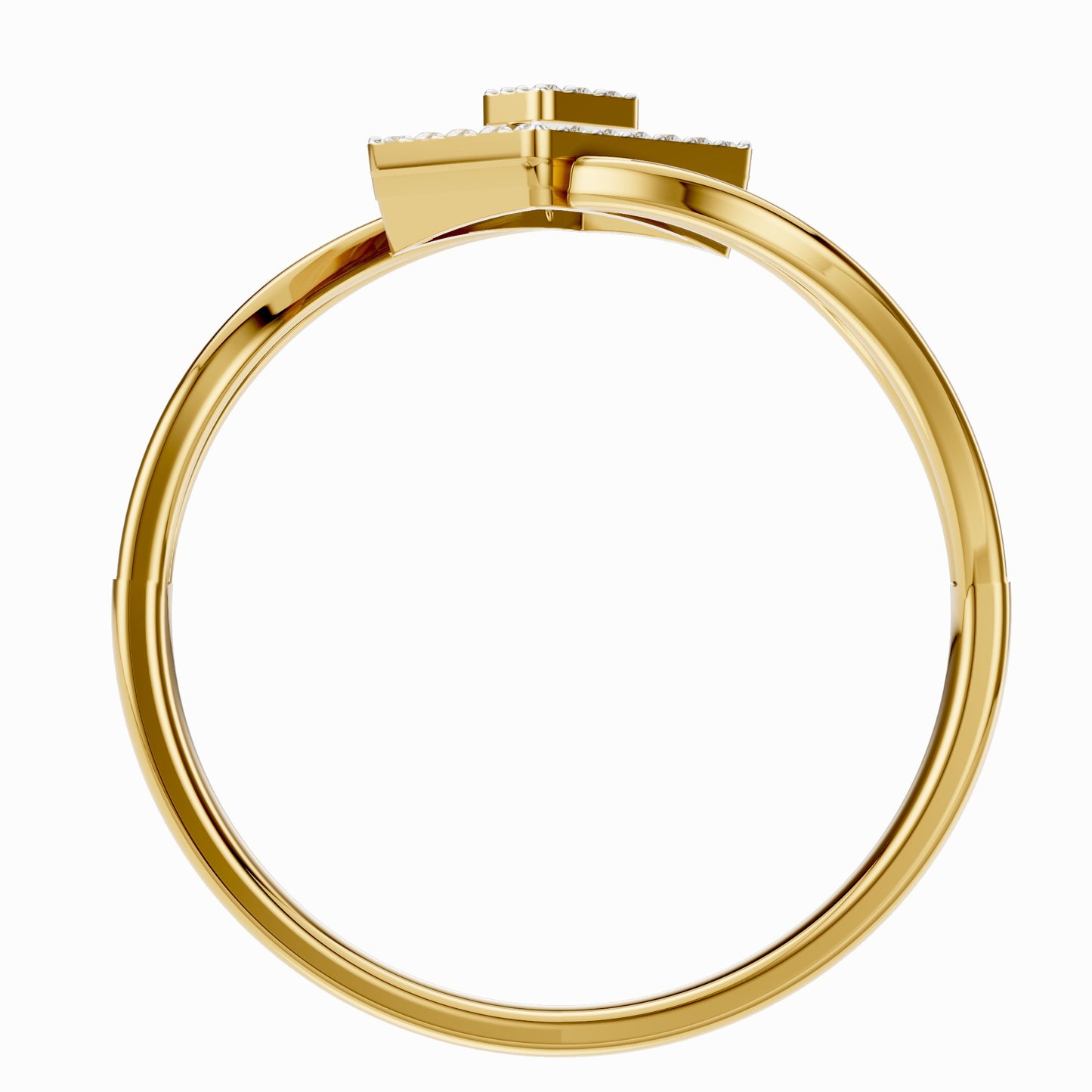 Royal Rhombus Diamond Ring