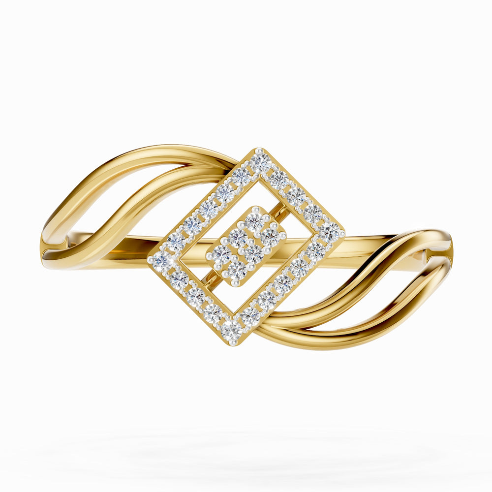 Royal Rhombus Diamond Ring