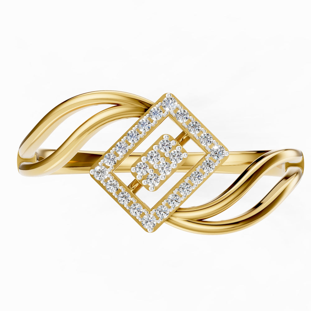 Royal Rhombus Diamond Ring