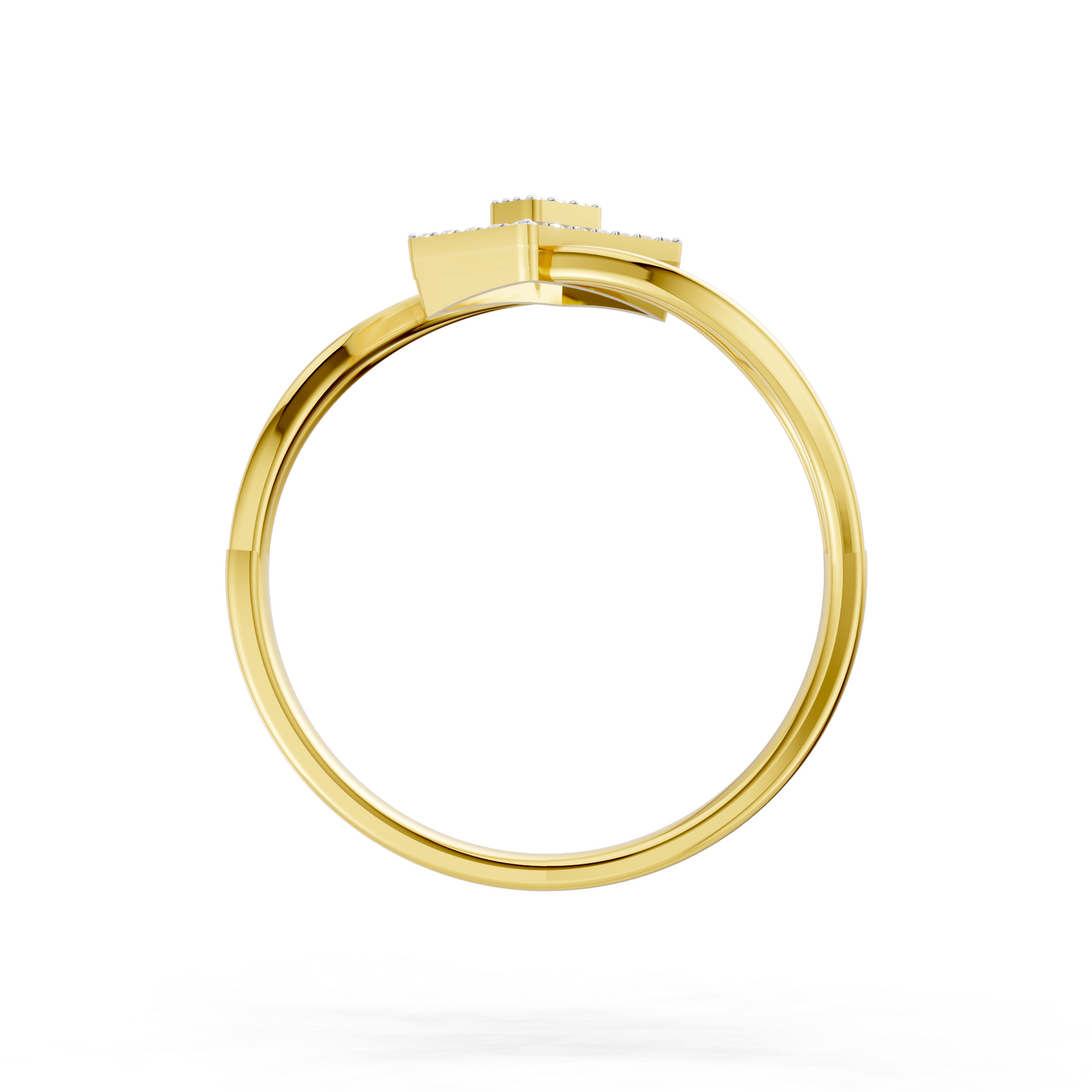Royal Rhombus Diamond Ring