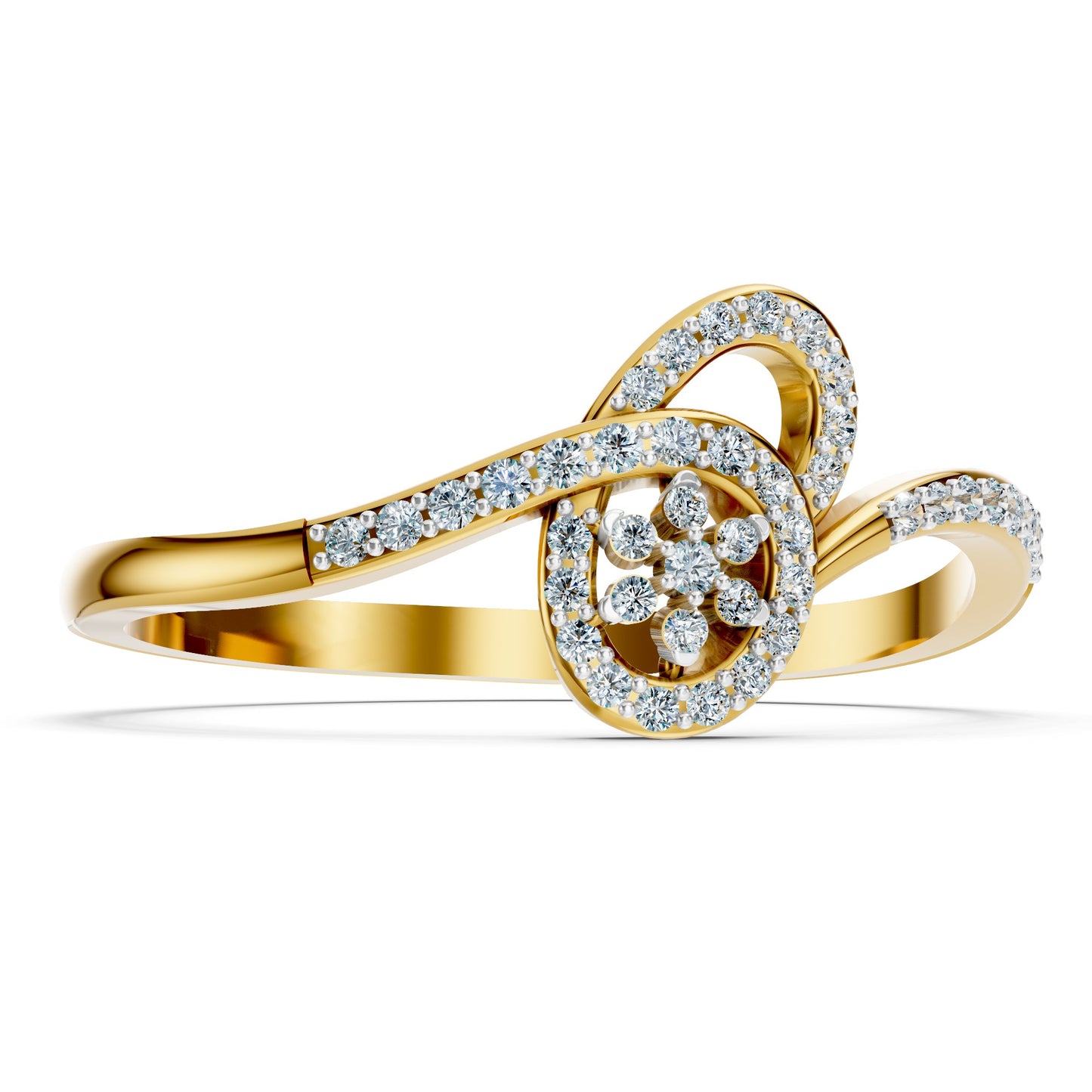 Infinity Rose Diamond Ring