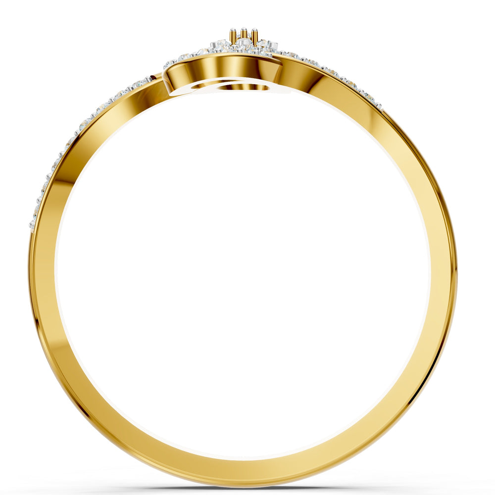 Infinity Rose Diamond Ring