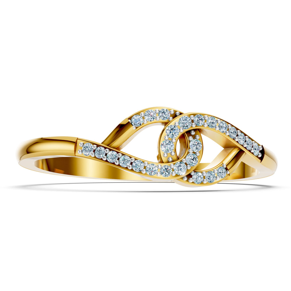 Eternal Wave Diamond Ring