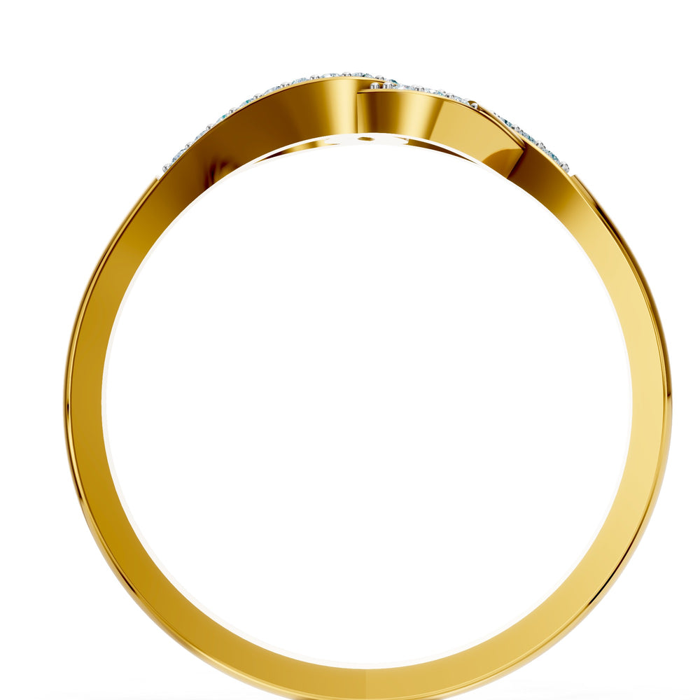 Eternal Wave Diamond Ring