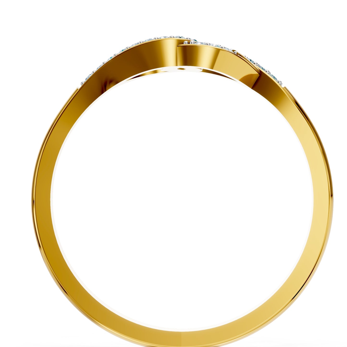 Eternal Wave Diamond Ring