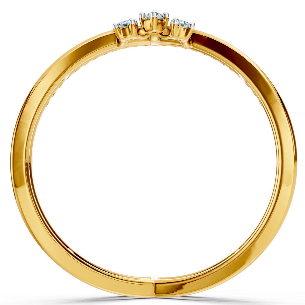 Trinity V-Line Diamond Ring
