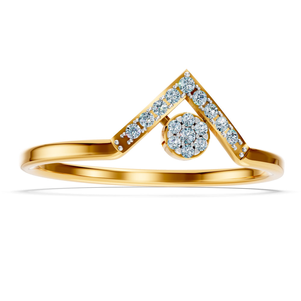 Luna Bloom Diamond Ring