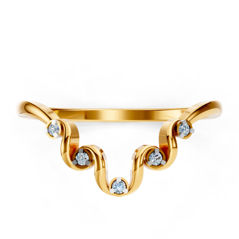 Royal Cascade Diamond Ring