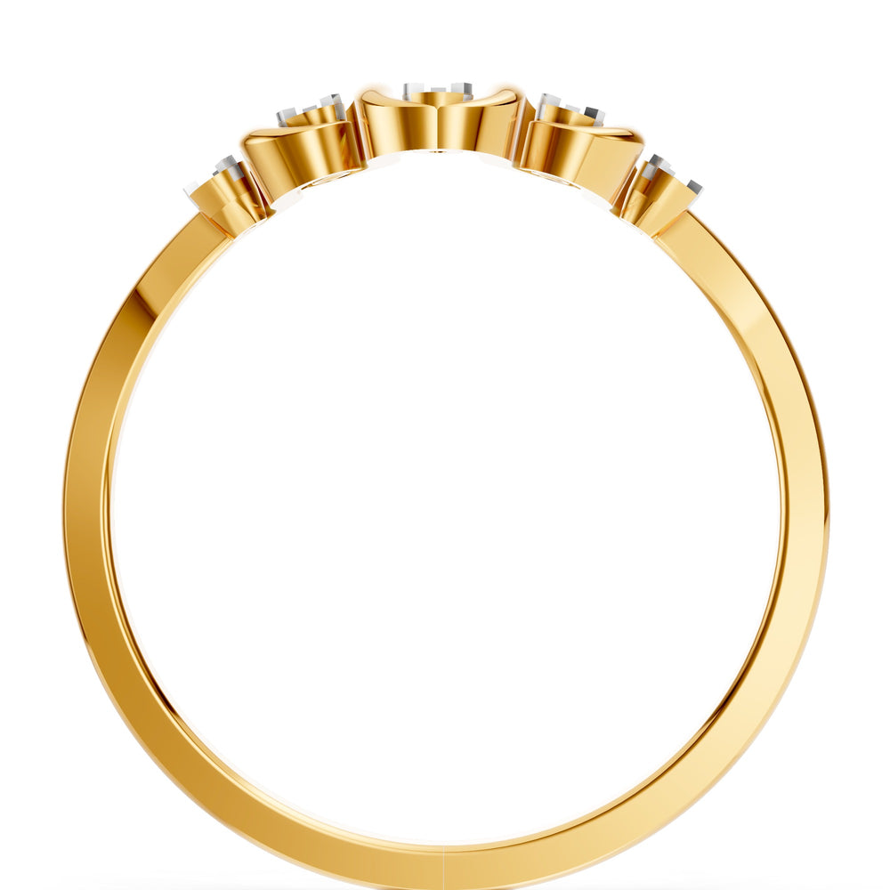Royal Cascade Diamond Ring