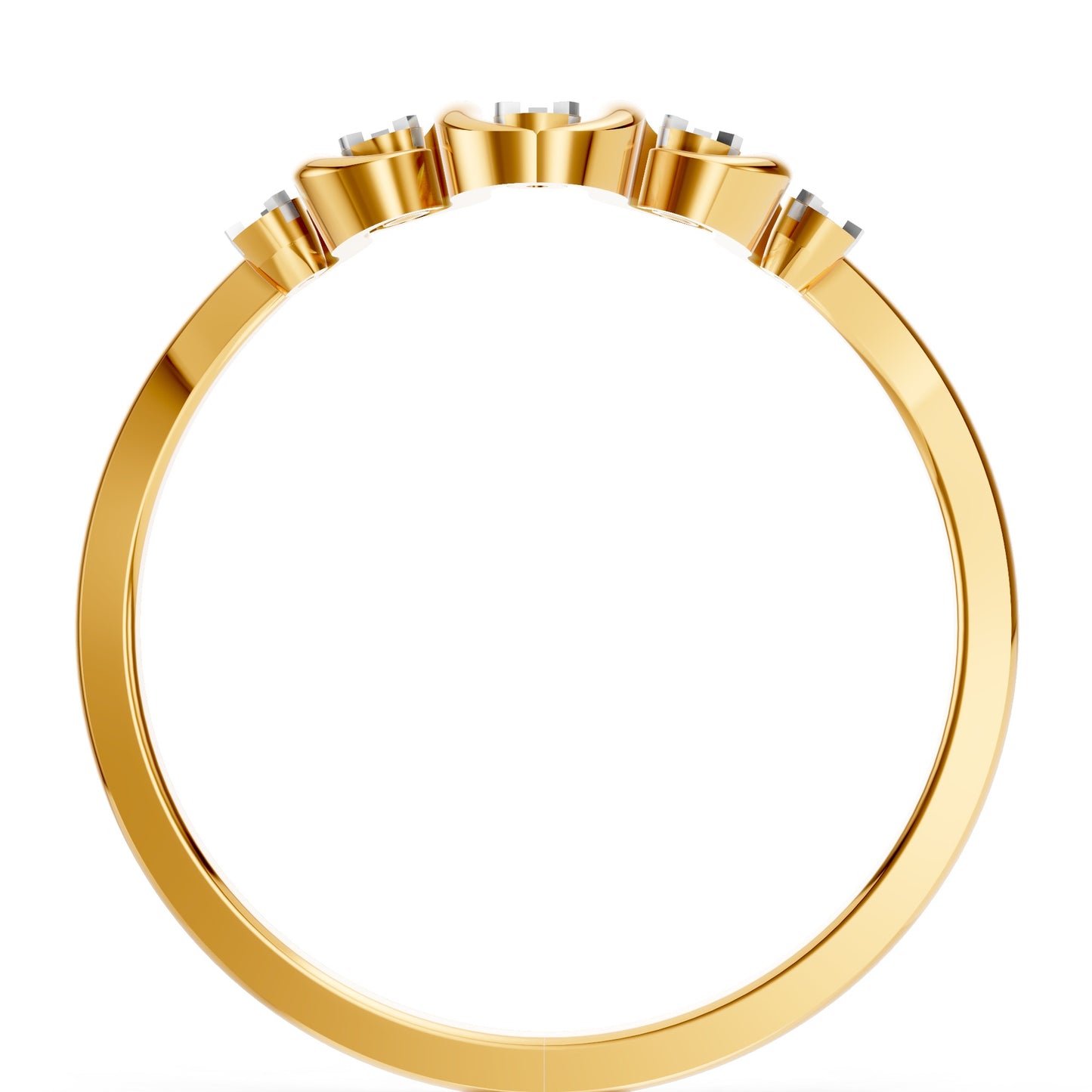 Royal Cascade Diamond Ring