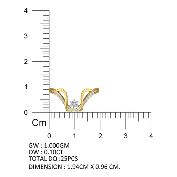 Celestial Bloom Diamond Ring hover image