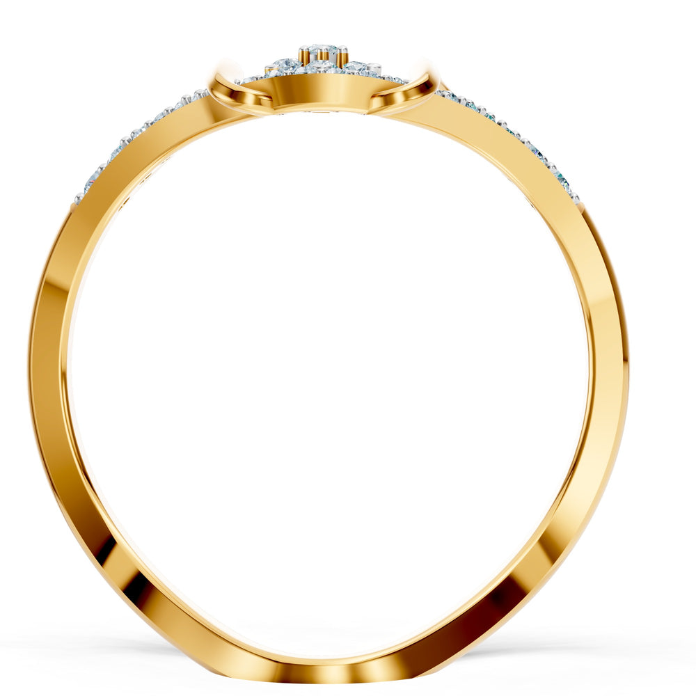 Celestial Bloom Diamond Ring
