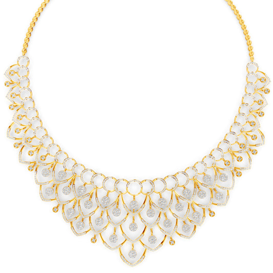 Celestial Cascade Diamond Necklace
