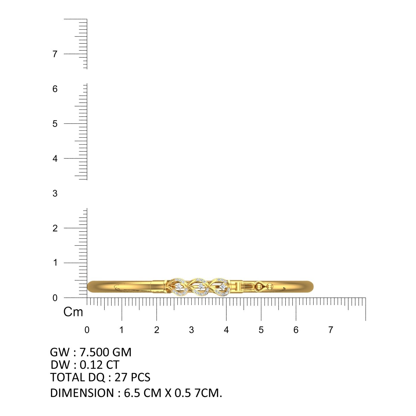 Infinity Grace Diamond Kada