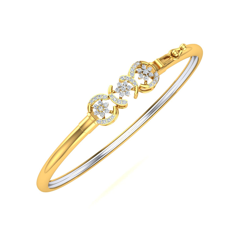 Array of Glimmer Diamond Noa Bangle