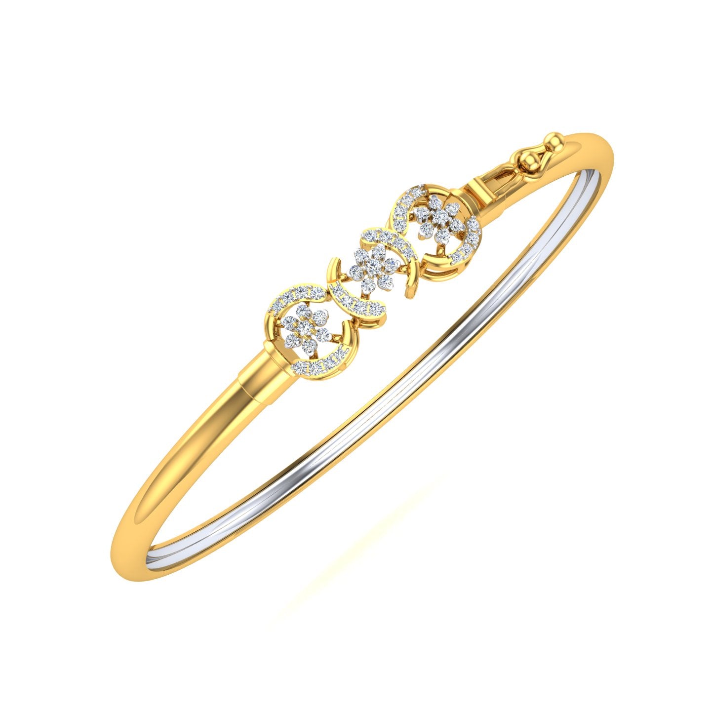 Array of Glimmer Diamond Noa Bangle
