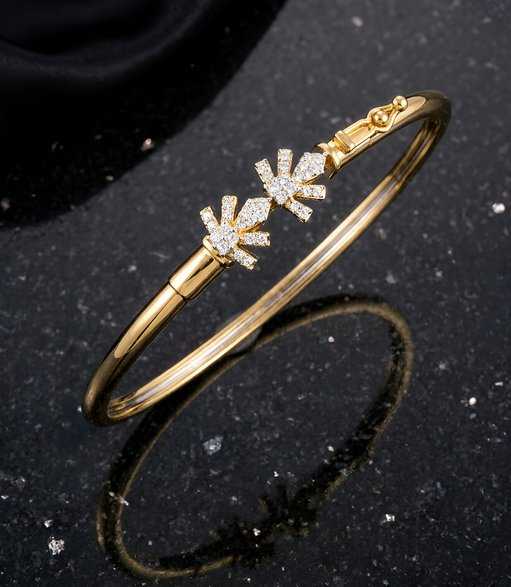 Twin Blossom Diamond Openable Noa