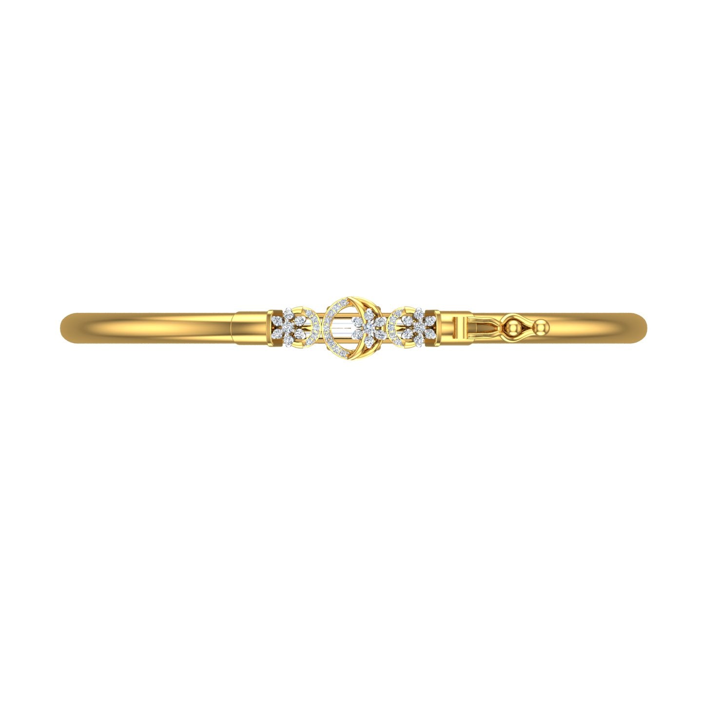 Celestial Bloom Diamond Noa Bangle