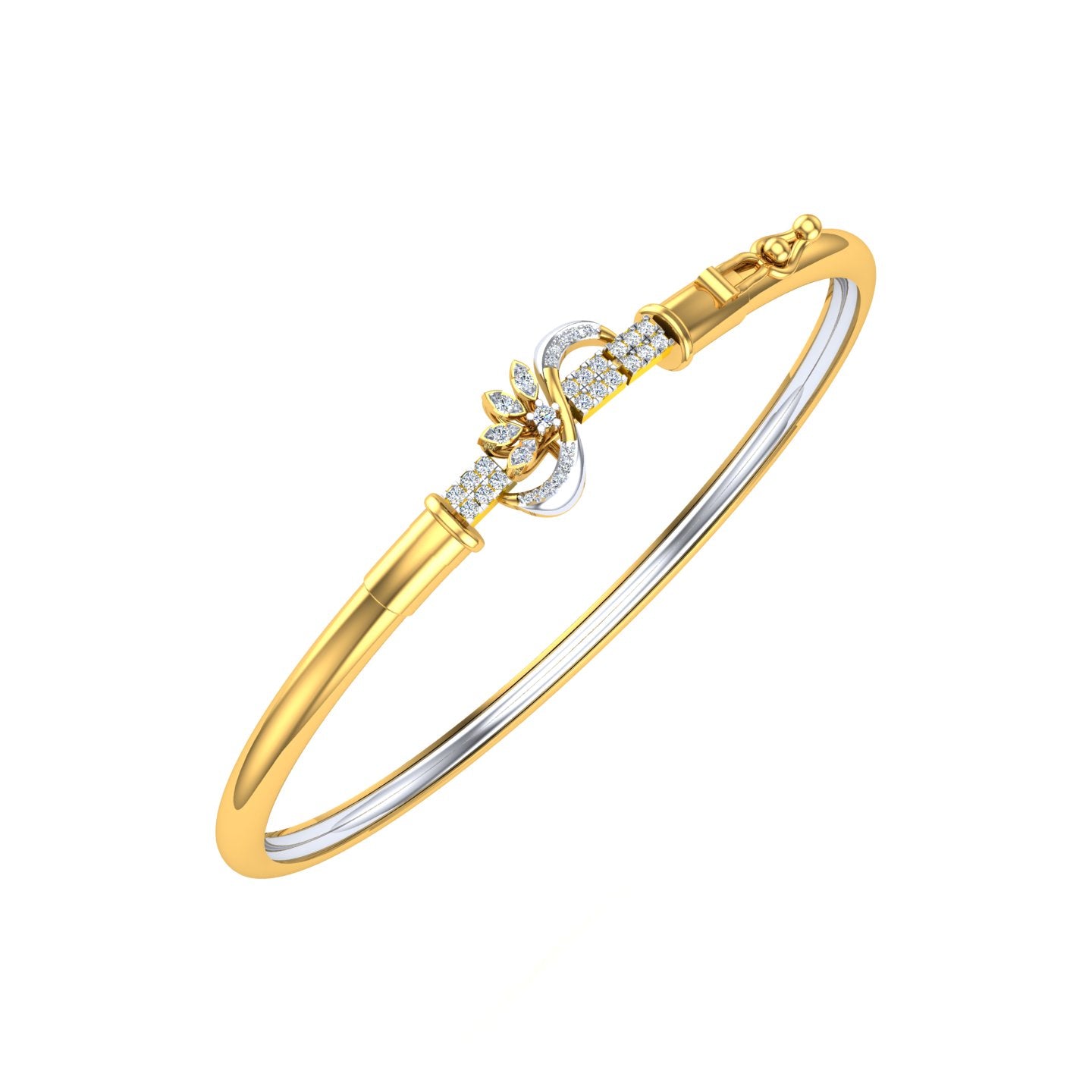 Swaying Flora Diamond Noa Bangle